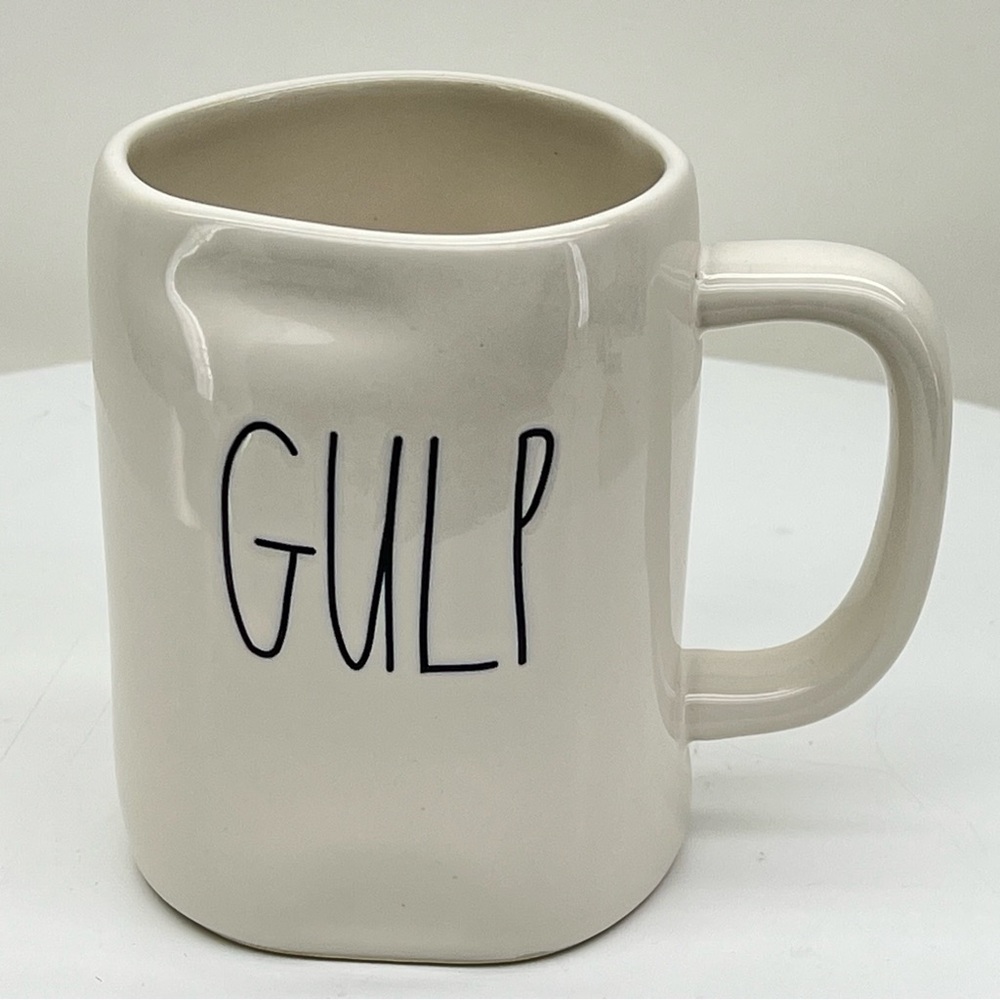 RAE DUNN Gulp Mug Cup by Magenta Coffee Tea Kitchen Dishes Artisan Collection